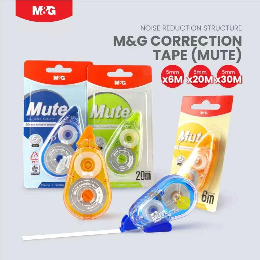 Correction Tape M&G Mute 20M ACT75771 Tipex Kertas Roll